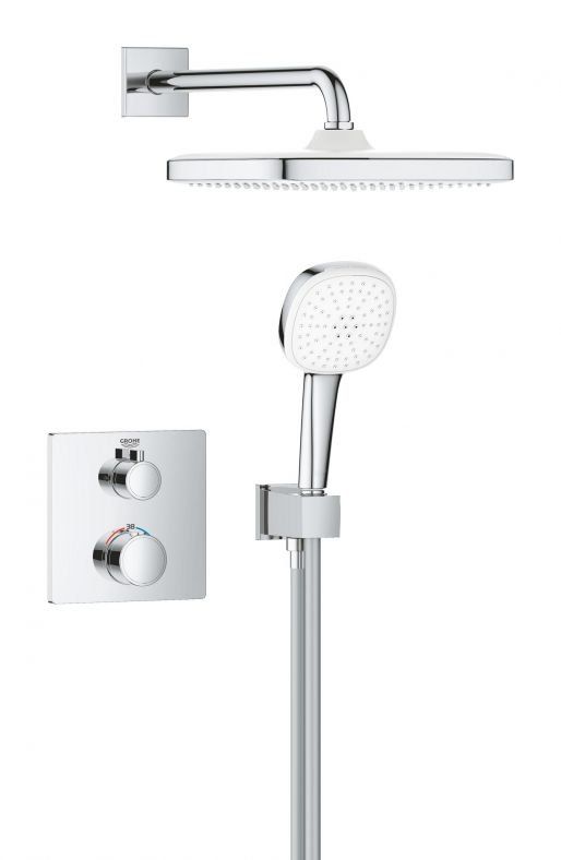 Душевая система скрытого монтажа Grohe Grohtherm хром 1039950000