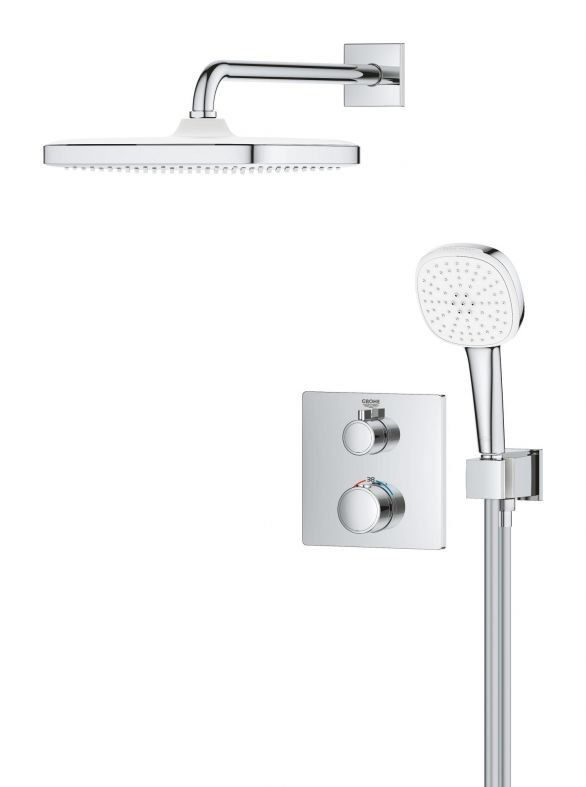 Душевая система скрытого монтажа Grohe Grohtherm хром 1039950000