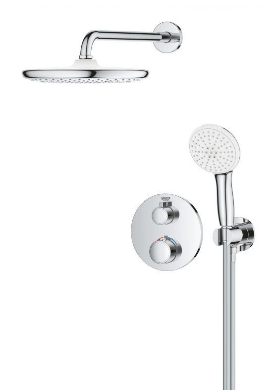 Душевая система скрытого монтажа Grohe Grohtherm хром 1039960000