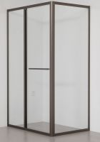Душова кабіна Volle CRUZE 80x120 (профіль - графіт, скло - прозоре) 1047.134705