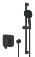 Душова система прихованого монтажу Grohe Cubeo чорний матовий 1053352430