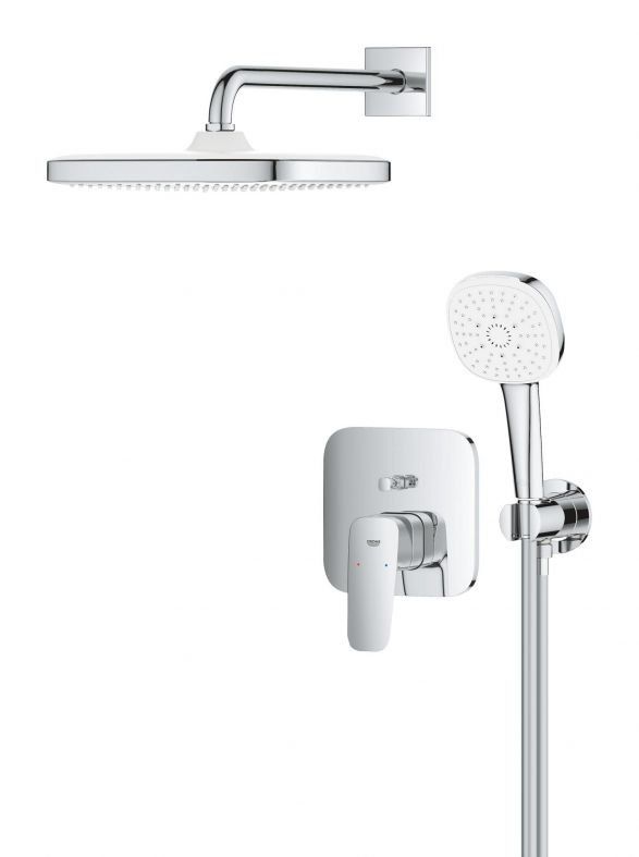 Душевая система скрытого монтажа Grohe Cubeo хром 1053360000