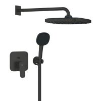 Душова система прихованого монтажу Grohe Cubeo чорний матовий 1053362430