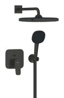 Душова система прихованого монтажу Grohe Cubeo чорний матовий 1053362430