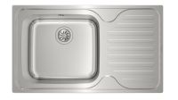 Кухонна мийка Teka Classic MAX 1B 1D RHD з нержавіючої сталі 11119200