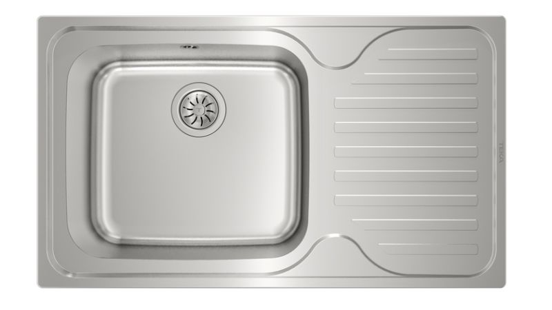 Кухонная мойка Teka Classic MAX 1B 1D RHD из нержавеющей стали 11119200