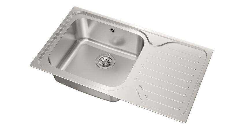 Кухонна мийка Teka Classic MAX 1B 1D RHD з нержавіючої сталі 11119200
