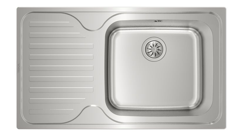Кухонна мийка Teka Classic MAX 1B 1D LHD з нержавіючої сталі 11119201