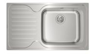 Кухонна мийка Teka Classic MAX 1B 1D LHD з нержавіючої сталі 11119201