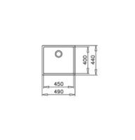 Кухонна мийка Teka Be Linea RS15 45.40 з нержавіючої сталі 115000006