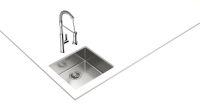 Кухонна мийка Teka Be Linea RS15 45.40 з нержавіючої сталі 115000006