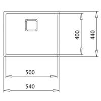 Кухонна мийка Teka FlexLinea RS15 50.40 з нержавіючої сталі 115000012