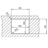 Кухонна мийка Teka FlexLinea RS15 50.40 з нержавіючої сталі 115000012