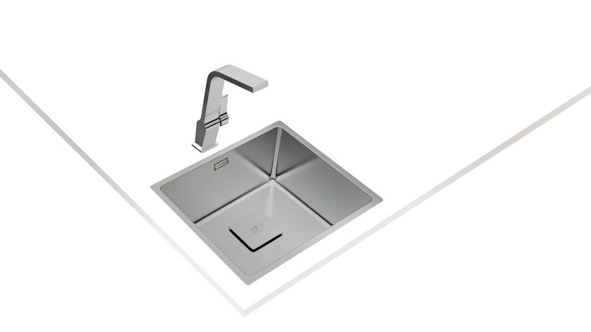 Кухонна мийка Teka FlexLinea RS15 45.40 з нержавіючої сталі 115000013