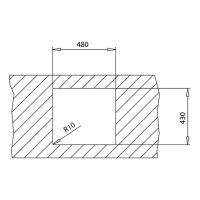 Кухонна мийка Teka FlexLinea RS15 45.40 з нержавіючої сталі 115000013