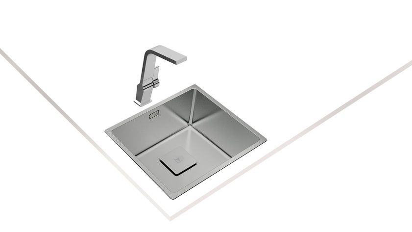 Кухонна мийка Teka FlexLinea RS15 45.40 з нержавіючої сталі 115000013