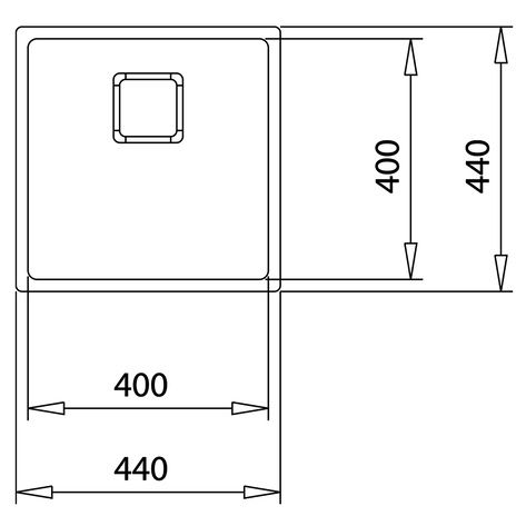 Кухонна мийка Teka FlexLinea RS15 40.40 з нержавіючої сталі 115000014
