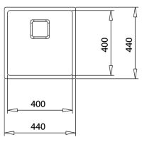 Кухонна мийка Teka FlexLinea RS15 40.40 з нержавіючої сталі 115000014