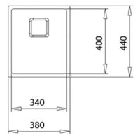 Кухонна мийка Teka FlexLinea RS15 34.40 з нержавіючої сталі 115000015