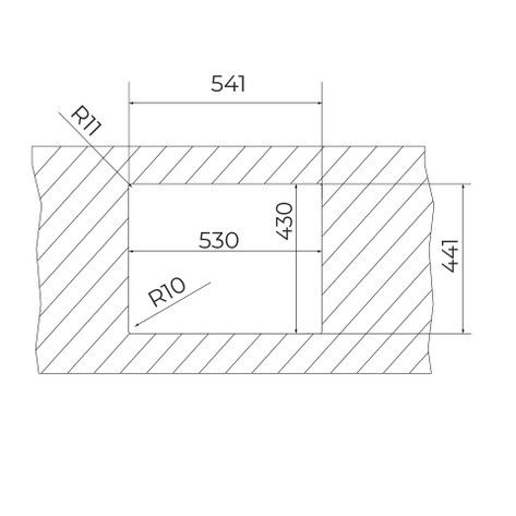 Кухонна мийка Teka FlexLinea RS15 50.40 M-XT 1C з нержавіючої сталі 115000046