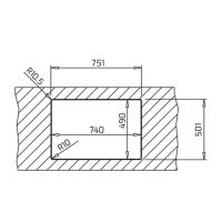 Кухонна мийка Teka ForLinea RS15 71.40 з нержавіючої сталі 115000052