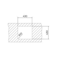 Кухонна мийка Teka FlexLinea RS15 40.40 з нержавіючої сталі 115000061