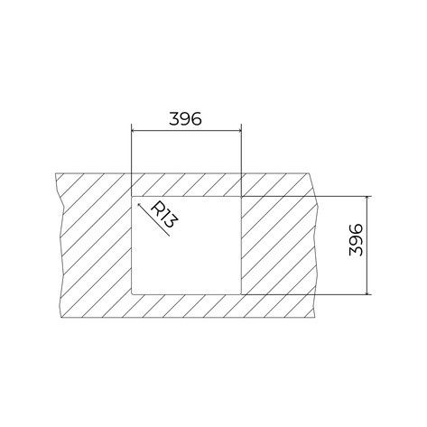 Кухонна мийка Teka FlexLinea RS15 40.40 з нержавіючої сталі 115000061