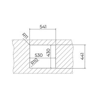 Кухонна мийка Teka FlexLinea RS15 50.40 з нержавіючої сталі 115000062