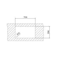 Кухонна мийка Teka FlexLinea RS15 71.40 з нержавіючої сталі 115000063