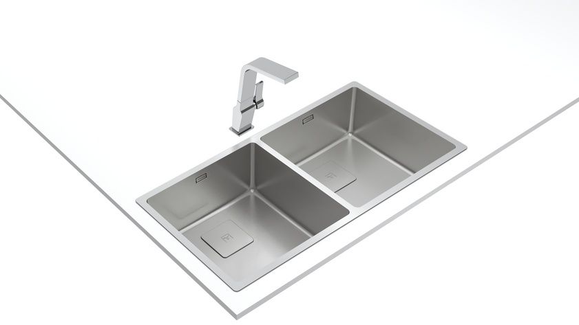Кухонна мийка Teka FlexLinea RS15 2B 860 PureClean з нержавіючої сталі 115030026
