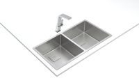 Кухонна мийка Teka FlexLinea RS15 2B 860 PureClean з нержавіючої сталі 115030026