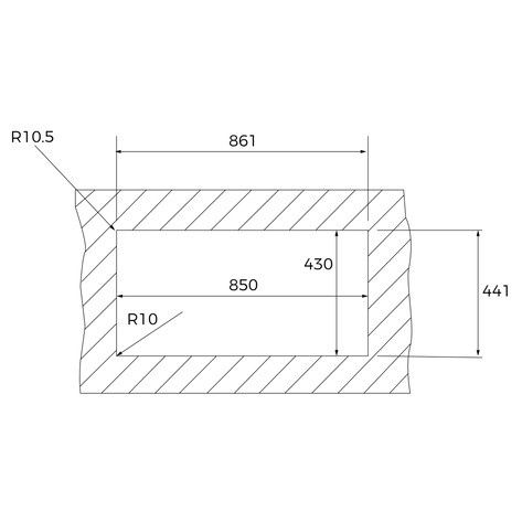 Кухонна мийка Teka FlexLinea RS15 2B 860 PureClean з нержавіючої сталі 115030026