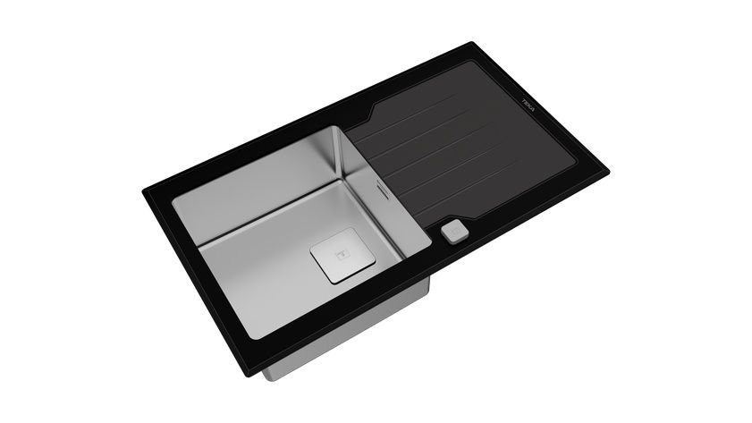 Кухонна мийка Teka Diamond 1B 1D 86 з нержавіючої сталі 115100011