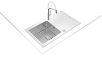 Кухонна мийка Teka Diamond 1B 1D 86 з нержавіючої сталі 115100012