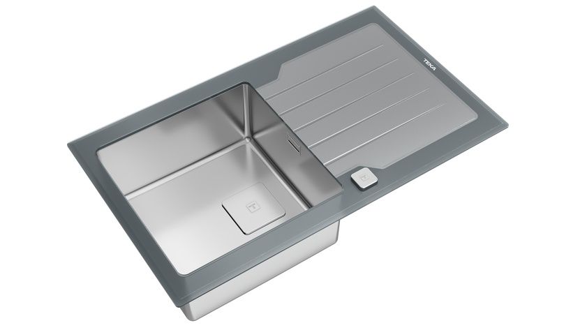 Кухонна мийка Teka Diamond RS15 1B 1D 86 з нержавіючої сталі 115100021