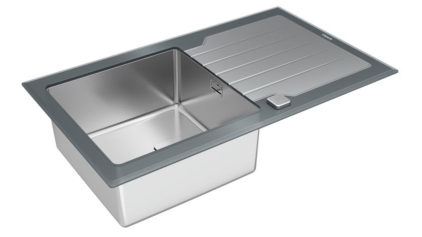 Кухонна мийка Teka Diamond RS15 1B 1D 86 з нержавіючої сталі 115100021