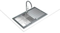 Кухонна мийка Teka Diamond RS15 1B 1D 86 з нержавіючої сталі 115100021