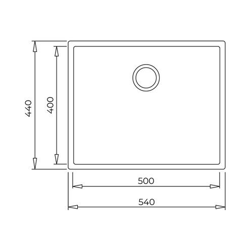 Кухонна мийка Teka Square 50.40 TG з теграніту 115230023