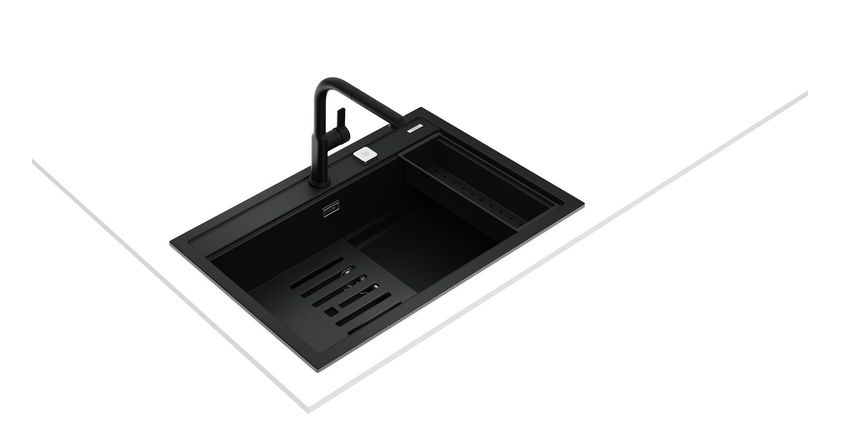Кухонна мийка Teka Nova 80 WS-TG 1B з теграніту 115230057