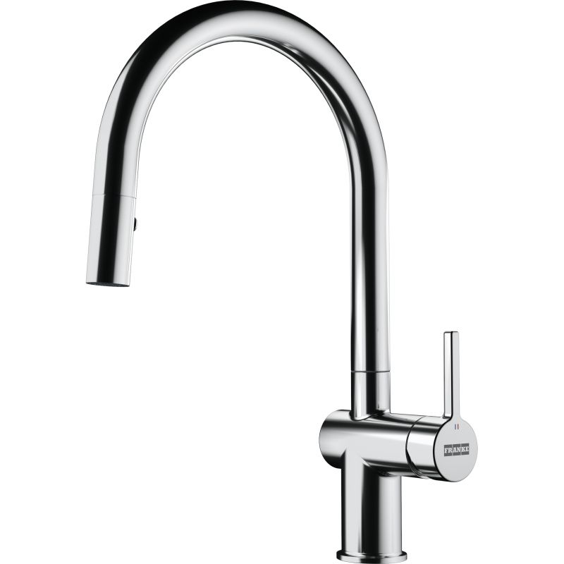 Змішувач для кухні Franke Active хром глянцевий 115.0653.401 з висувною лійкою