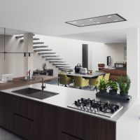 Змішувач для кухні Franke Active сірий матовий 115.0721.464 з висувною лійкою