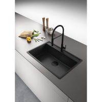 Смеситель для кухни Franke Maris Slim черный матовый 115.0728.396