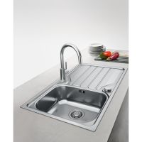 Смеситель для кухни Franke Smart Glenda сталь матовая 115.0747.473 с выдвижной лейкой