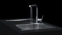 Змішувач для кухні Teka IN 938 PLUS хром глянцевий 116020010 з висувною лійкою