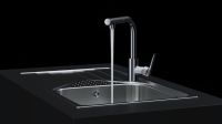 Змішувач для кухні Teka IN 938 PLUS хром глянцевий 116020010 з висувною лійкою