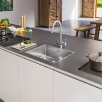 Смеситель для кухни Franke Eos сталь матовая 120.0179.979 под фильтрованную воду