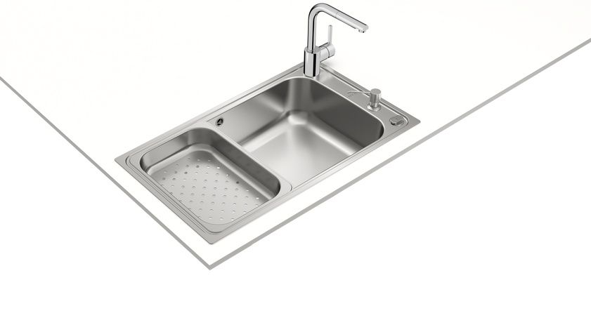 Кухонна мийка Teka Bahia 1B Plus з нержавіючої сталі 12127001