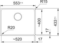 Кухонна мийка Franke Maris з фраграніту 125.0699.228