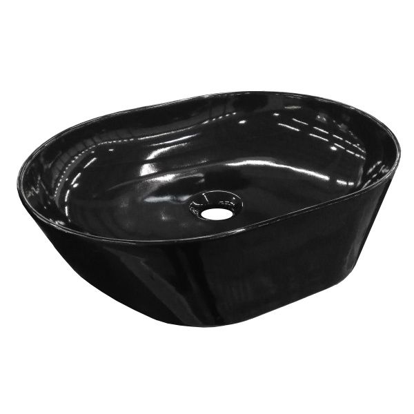 Раковина накладна Volle BLACK AMADEUS 38.1 см 13-01-06Black