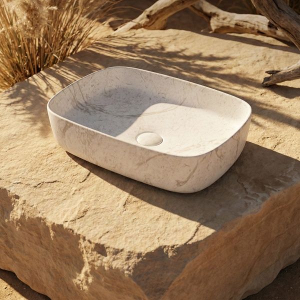 Раковина накладна Volle PIEDRA 50 см 1301.005231